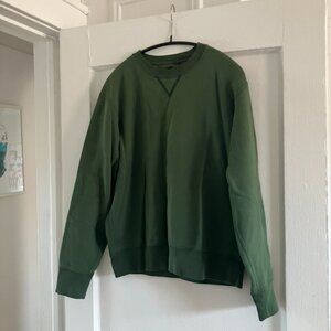 100% Cotton Green Uniqlo Sweatshirt